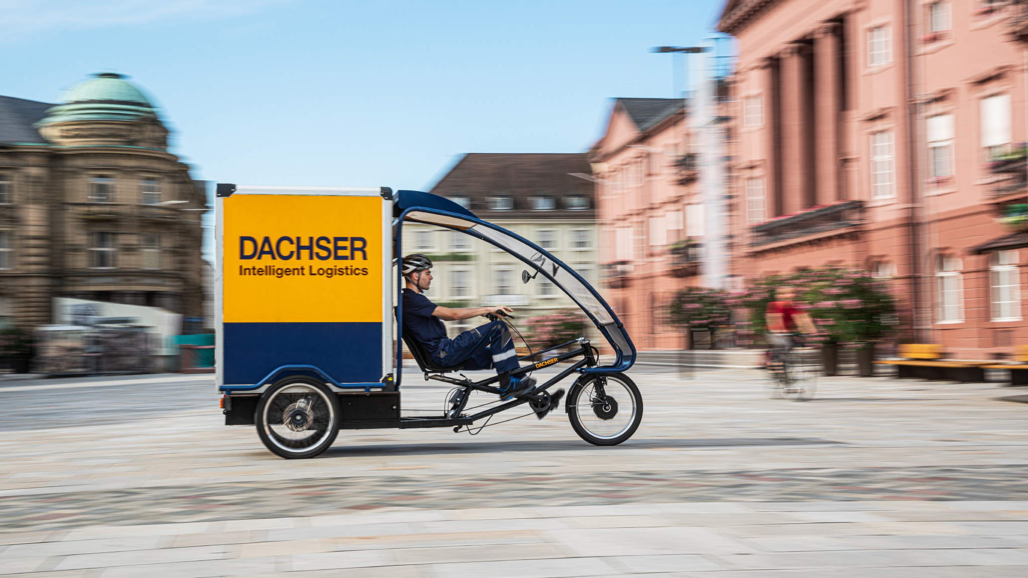Because the battery-electric trucks and cargo bikes emit no air pollutants, they play a major part in keeping the air clean. Because the battery-electric trucks and cargo bikes emit no air pollutants, they play a major part in keeping the air clean.